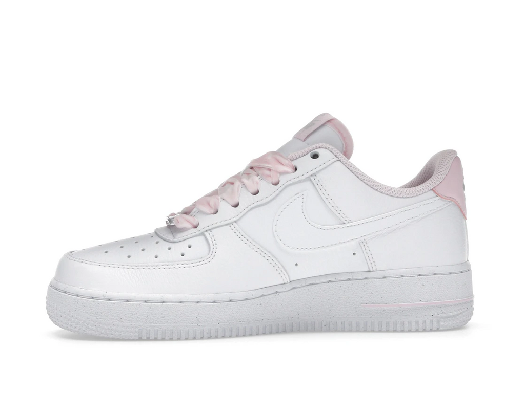 Nike Air Force 1 Low Vintage Pink Foam Velvet Laces (W)