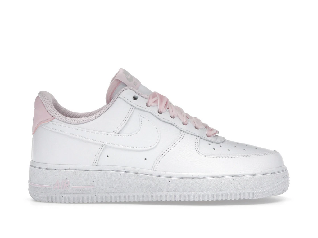 Nike Air Force 1 Low Vintage Pink Foam Velvet Laces (W)