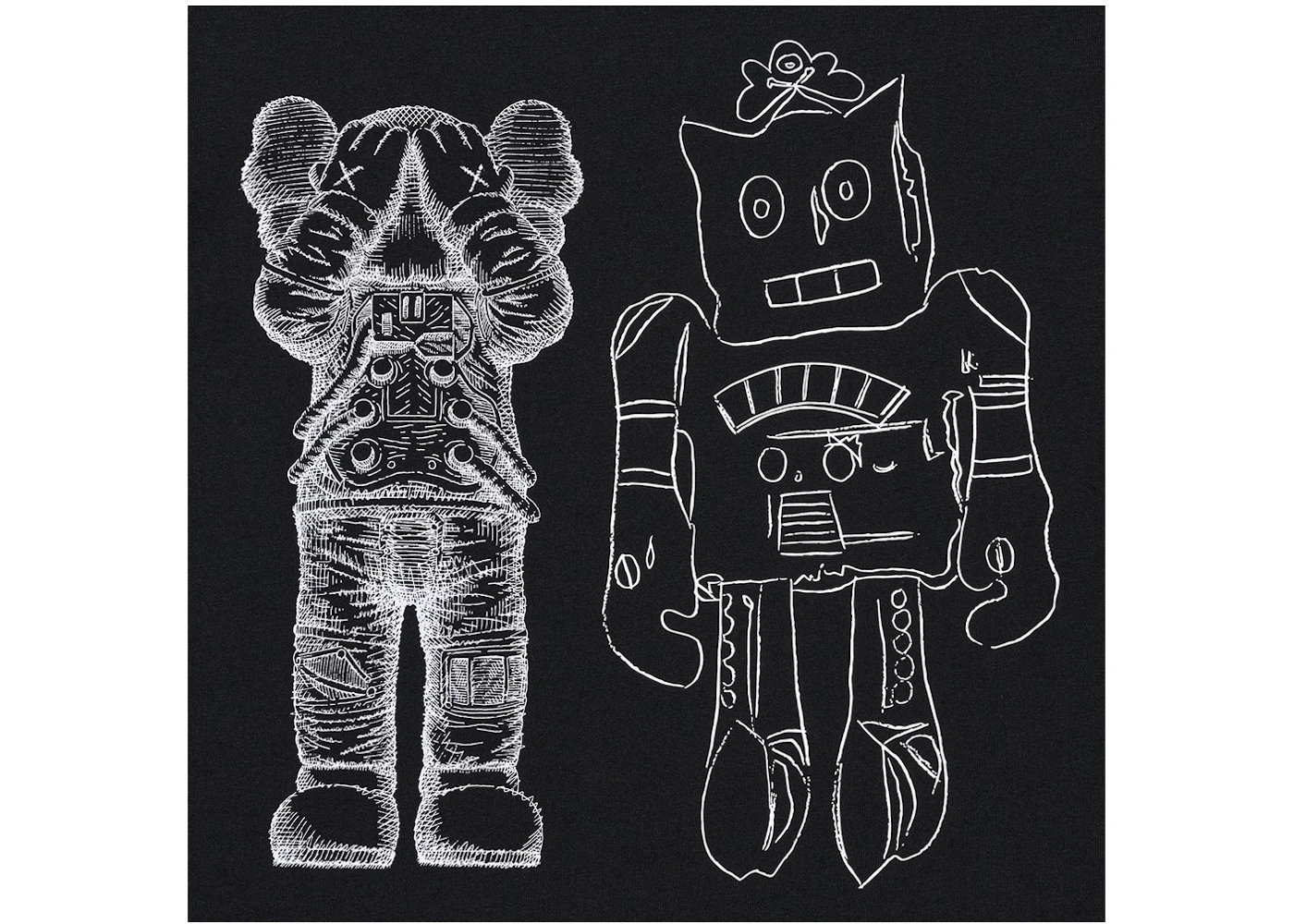 KAWS x Uniqlo Warhol UT Graphic 476351 T-shirt Black