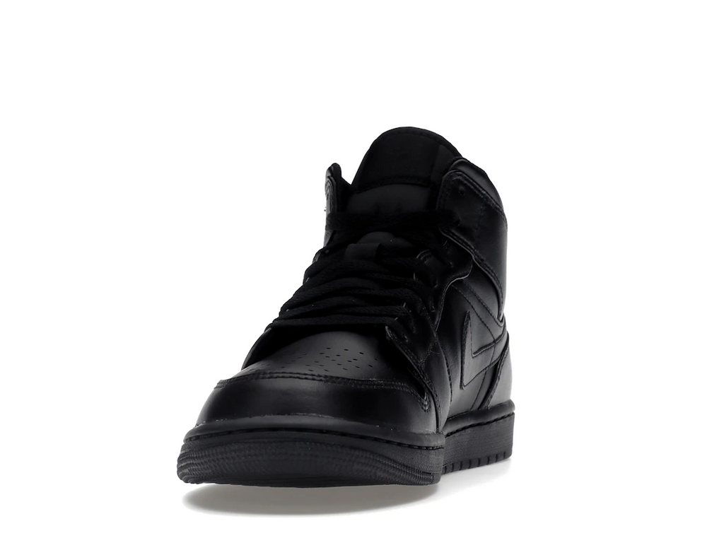 Jordan 1 Mid Triple Black