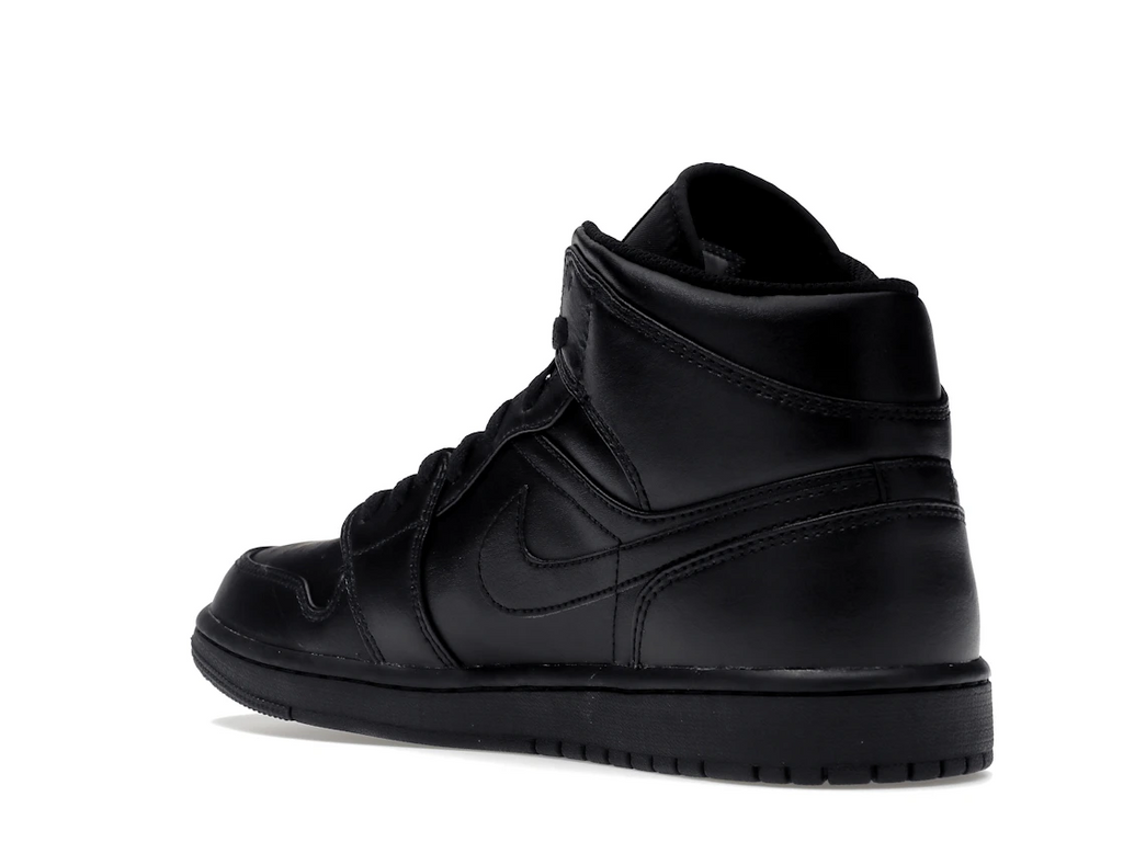 Jordan 1 Mid Triple Black