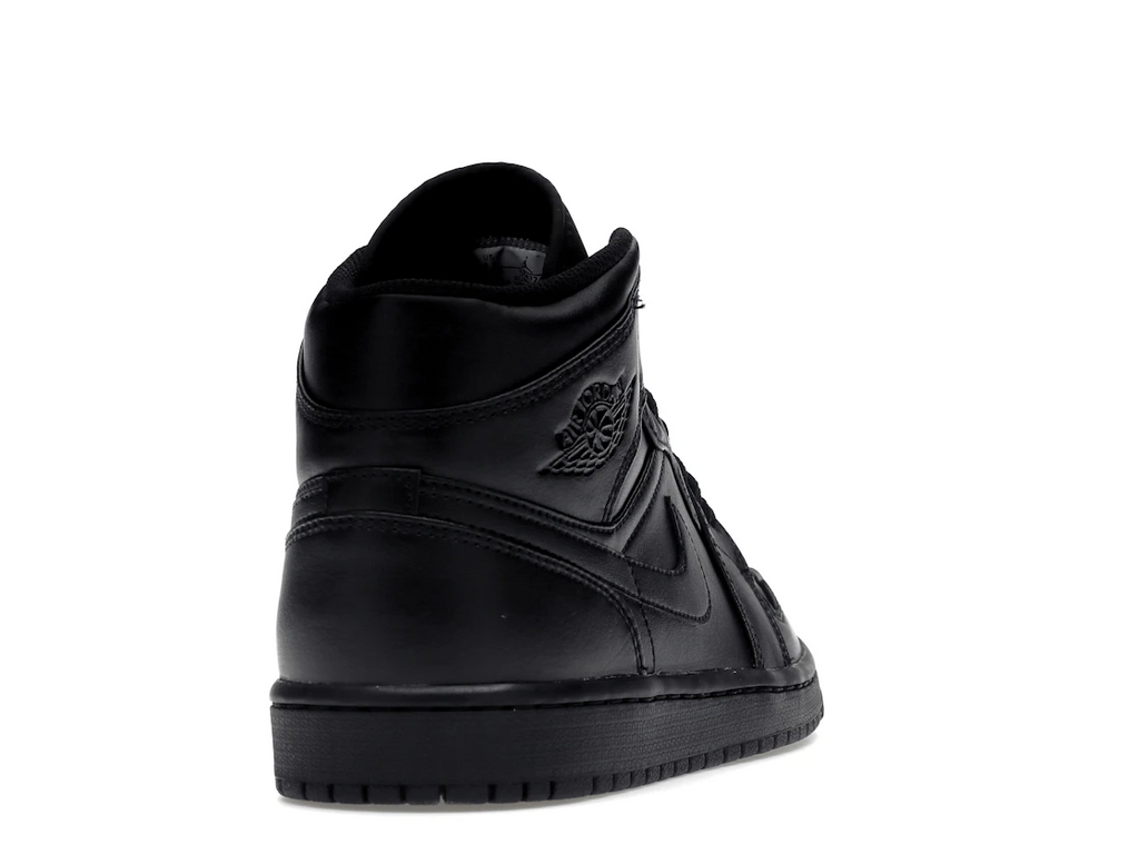 Jordan 1 Mid Triple Black