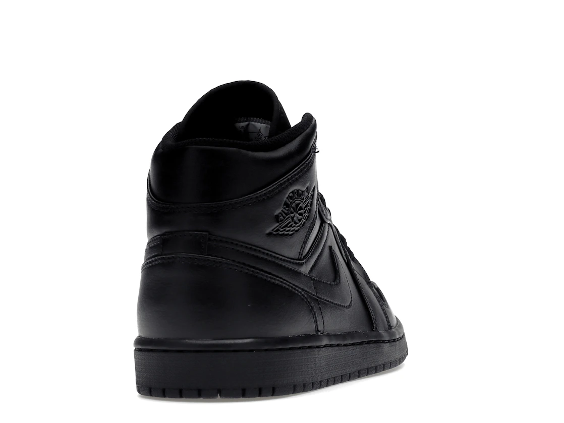 Jordan 1 Mid Triple Black