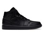 Jordan 1 Mid Triple Black