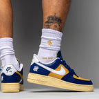 Nike Air Force 1 Low SP Undefeated 5 On It Blue Yellow Croc