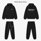 Fear of God Essentials FW24 Black White - Celý set