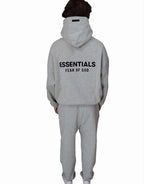 Fear of God Essentials FW24 Light Heather - Celý set