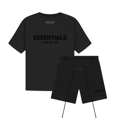 Fear of God Essentials S22 Stretch Black Limo - Letní set