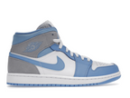 Air Jordan 1 Mid University Blue Grey