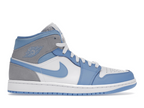 Air Jordan 1 Mid University Blue Grey