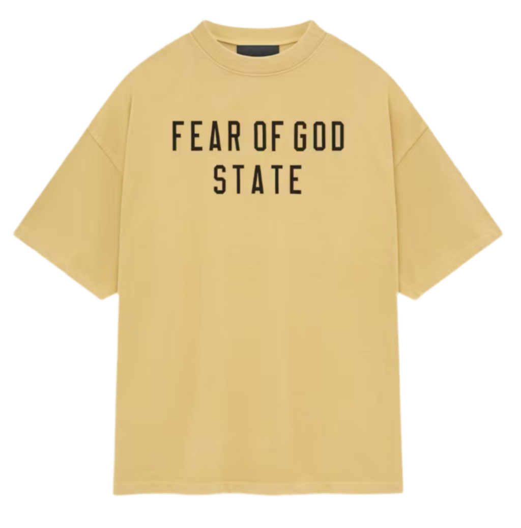 Fear of God Essentials Heavy Crewneck Shirt State (FW24) Amber