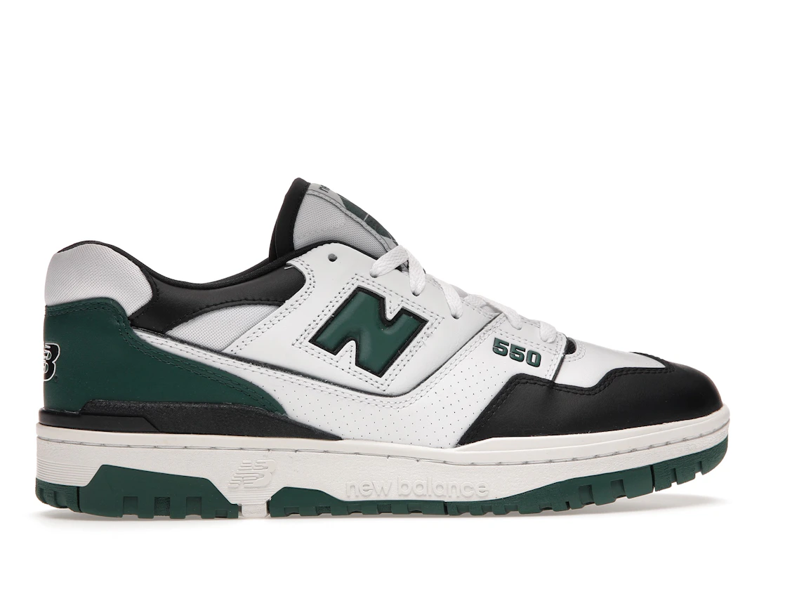 New Balance 550 White Green Black