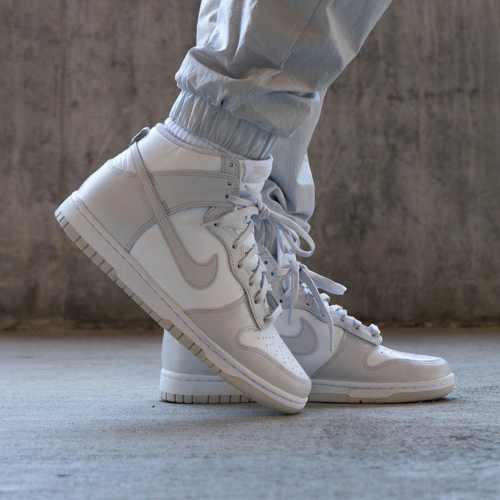 Nike Dunk High Retro White Vast Grey