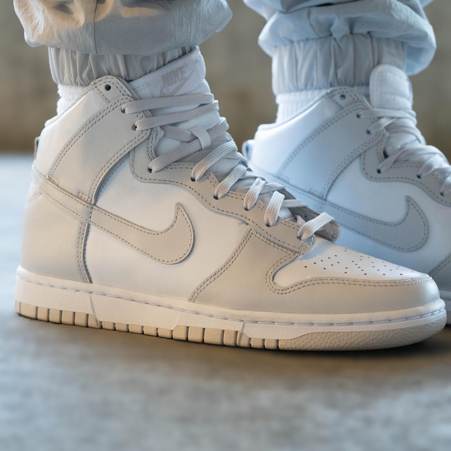 Nike Dunk High Retro White Vast Grey