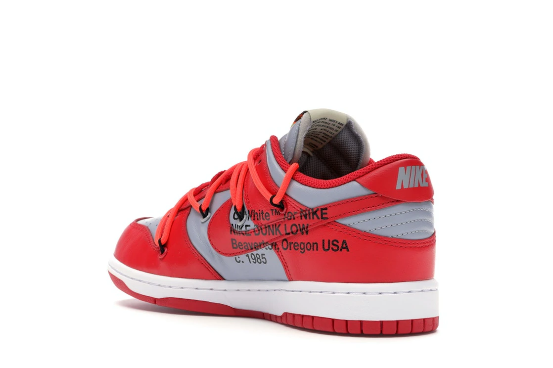 Nike Dunk Low Off-White University Red