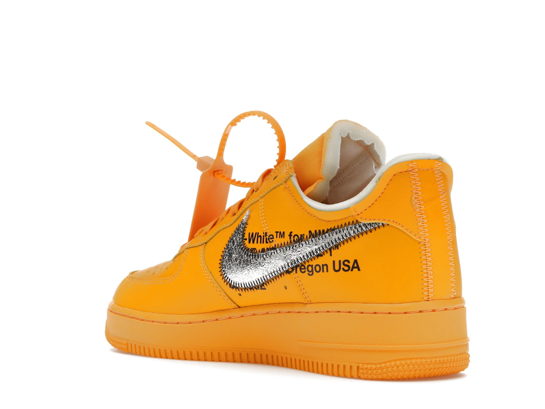 tenisky a boty Nike Air Force 1 Low Off-White ICA University Gold DD1876-700 ADONIO