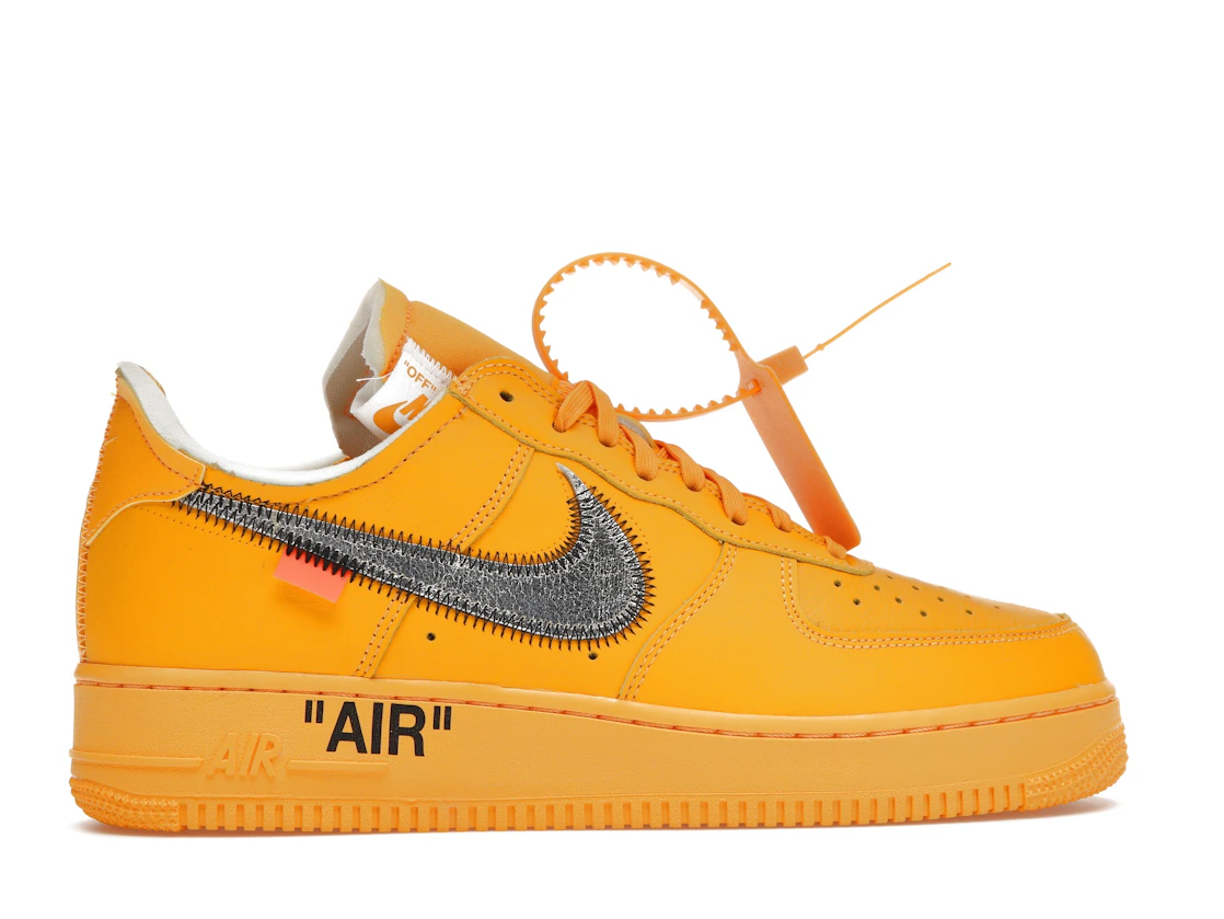 tenisky a boty Nike Air Force 1 Low Off-White ICA University Gold DD1876-700 ADONIO