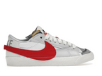 tenisky a boty Nike Blazer Low 77 Jumbo White Photon Dust Light Smoke Grey University Red DQ8769-100 ADONIO