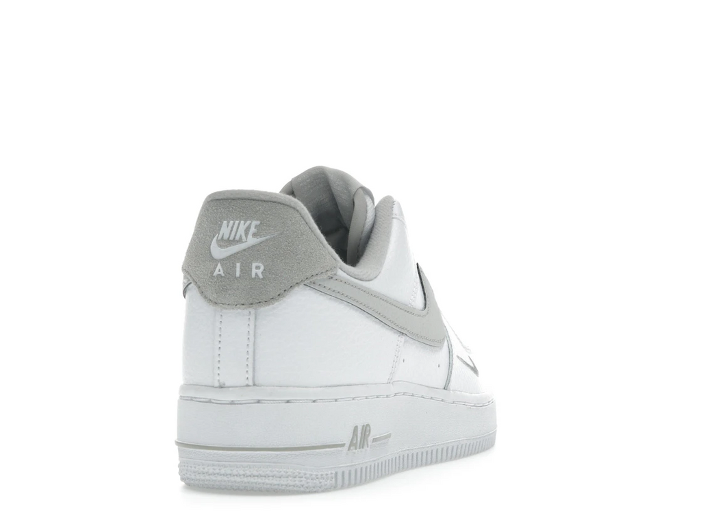 Nike Air Force 1 Low '07 White Light Iron Ore Reflective Swoosh