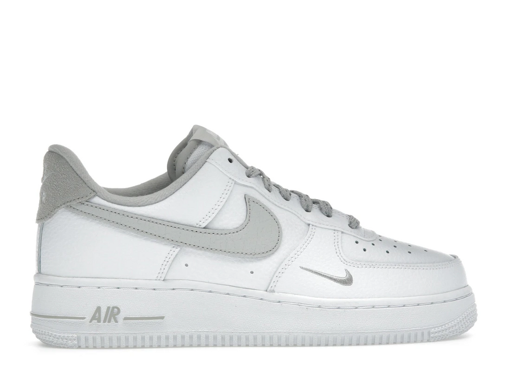 Nike Air Force 1 Low '07 White Light Iron Ore Reflective Swoosh