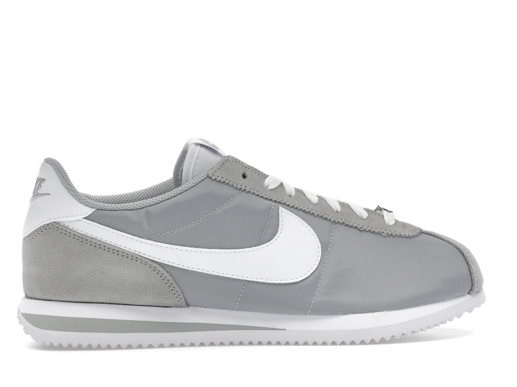 Nike Cortez Textile Flat Silver White
