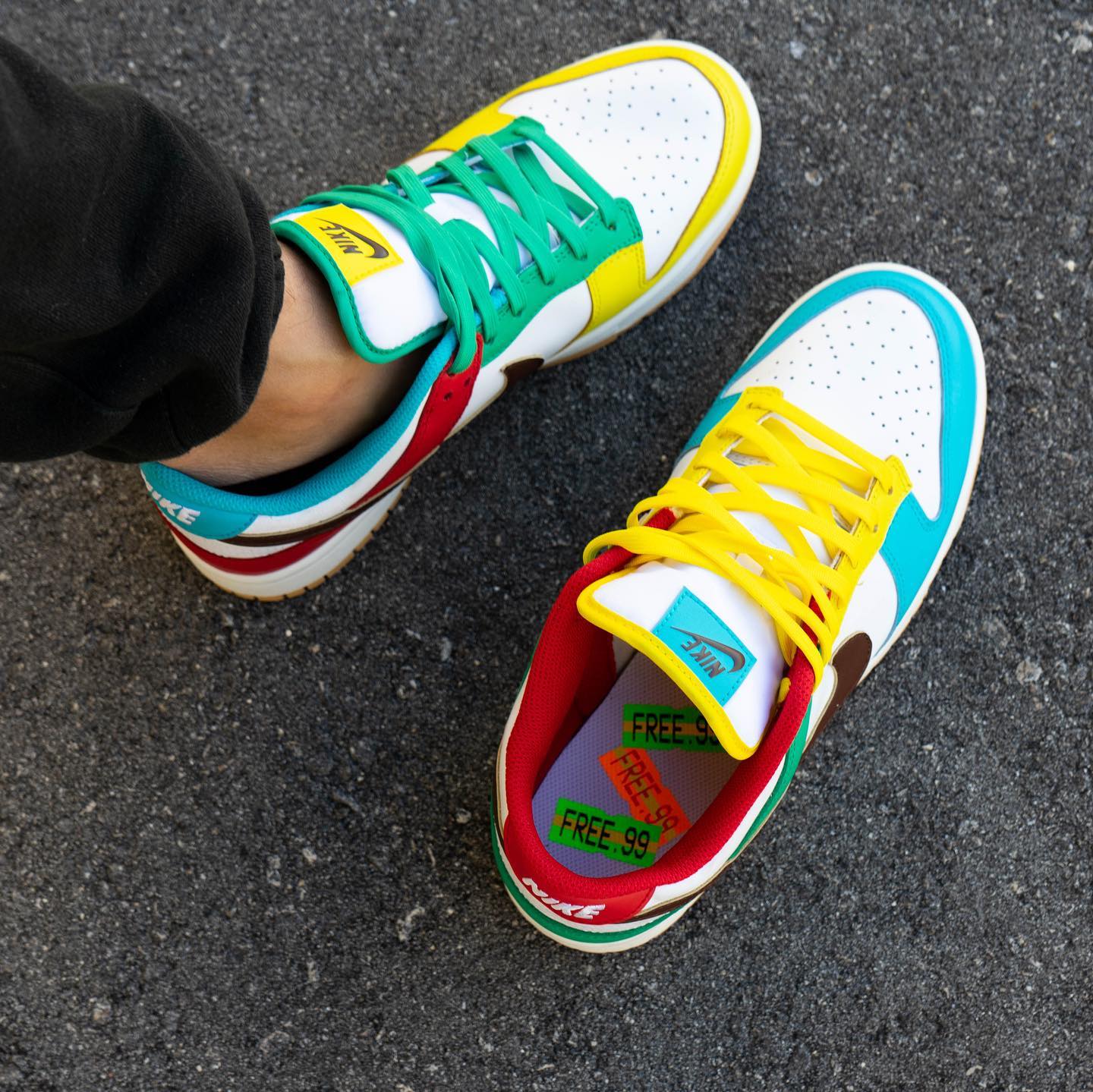 Nike Dunk Low Free 99 White