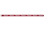Supreme Repeat Leather Belt (FW25) Red