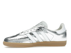 adidas Samba OG Silver Metallic Cracked Leather (W)