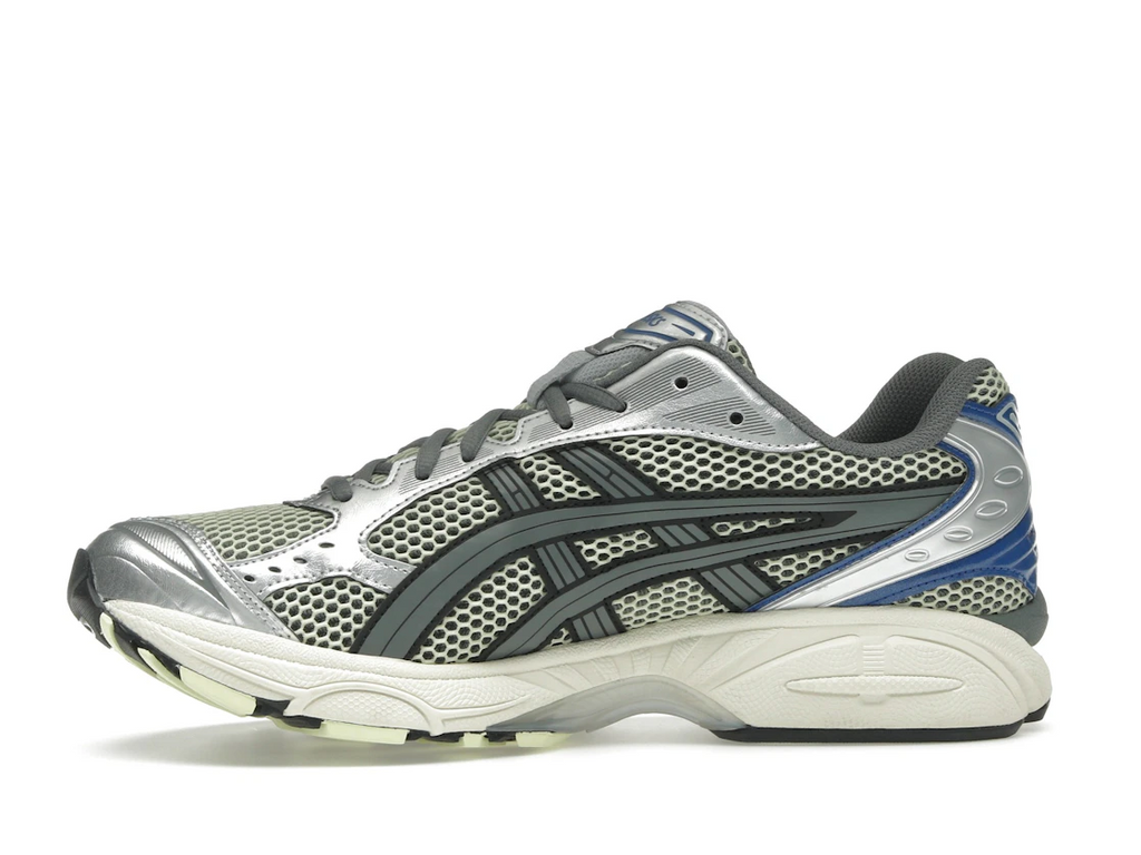 ASICS Gel-Kayano 14 Soft Yellow Asics Blue