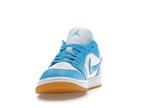 Jordan 1 Low White Gum Light Brown Dark Powder Blue (W)
