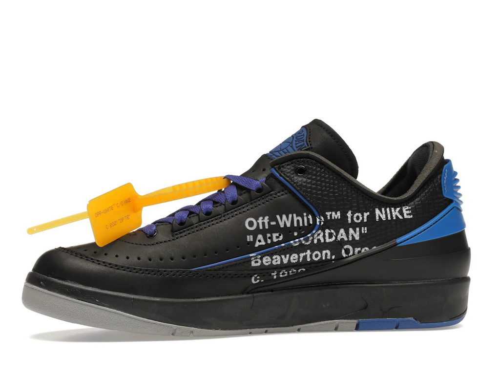 Jordan 2 Retro Low SP Off-White Black Blue