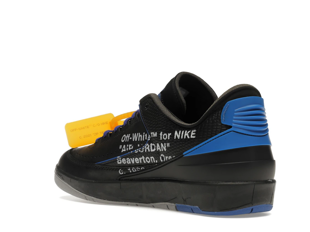 Jordan 2 Retro Low SP Off-White Black Blue