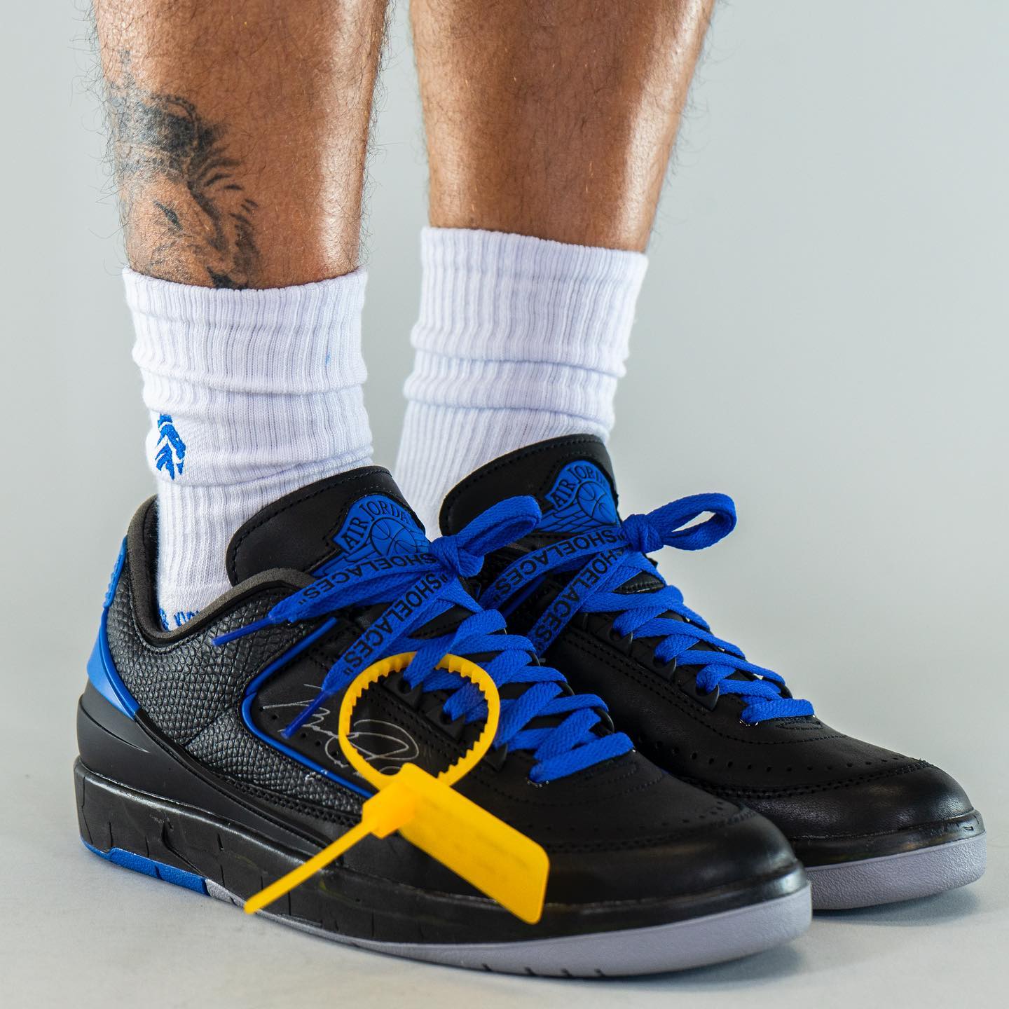 Jordan 2 Retro Low SP Off-White Black Blue