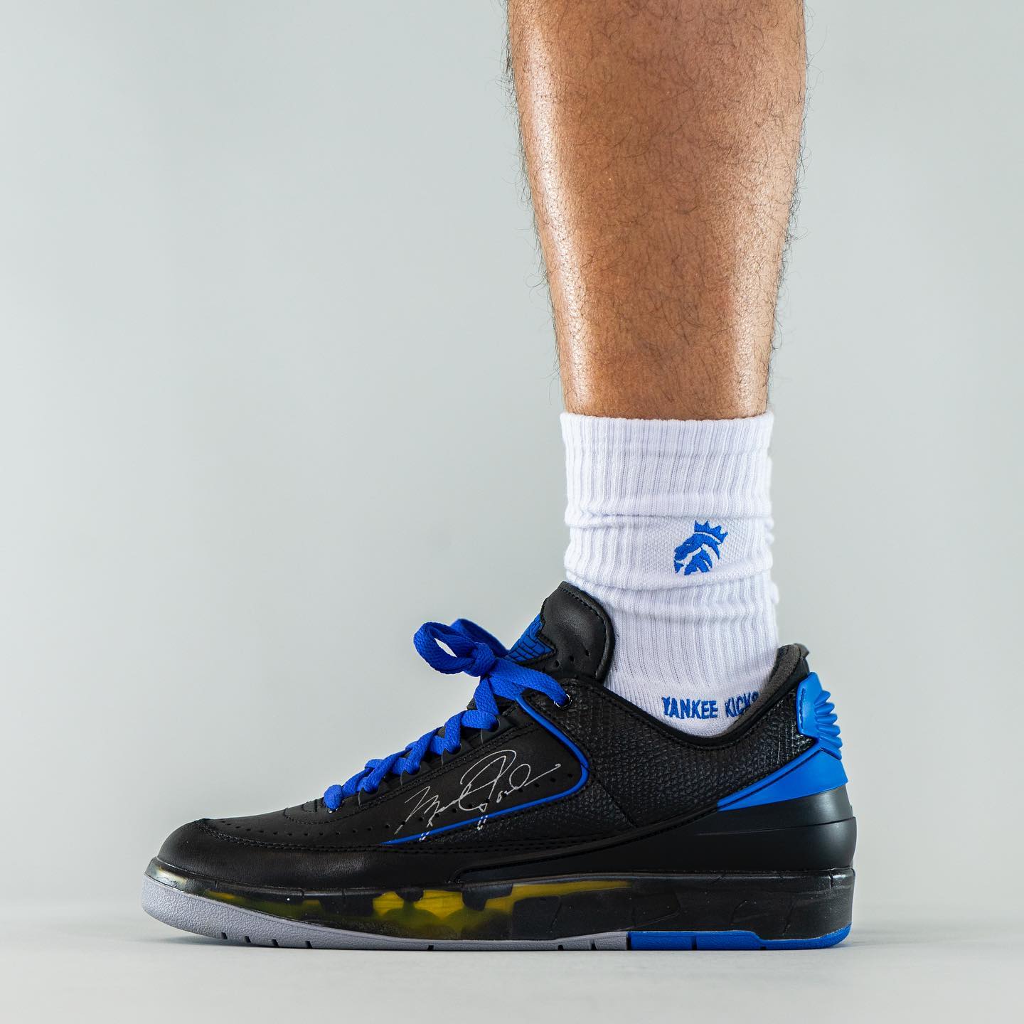 Jordan 2 Retro Low SP Off-White Black Blue