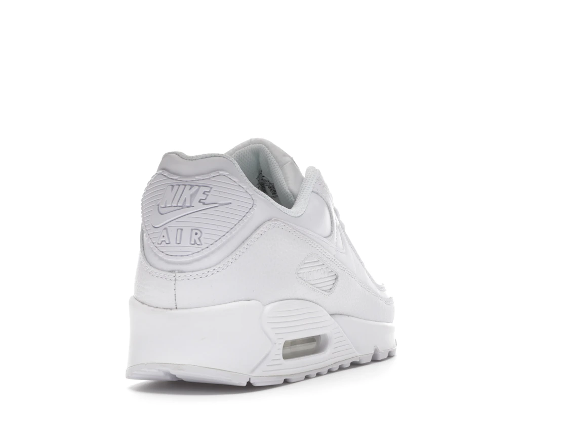 Nike Air Max 90 Leather Triple White