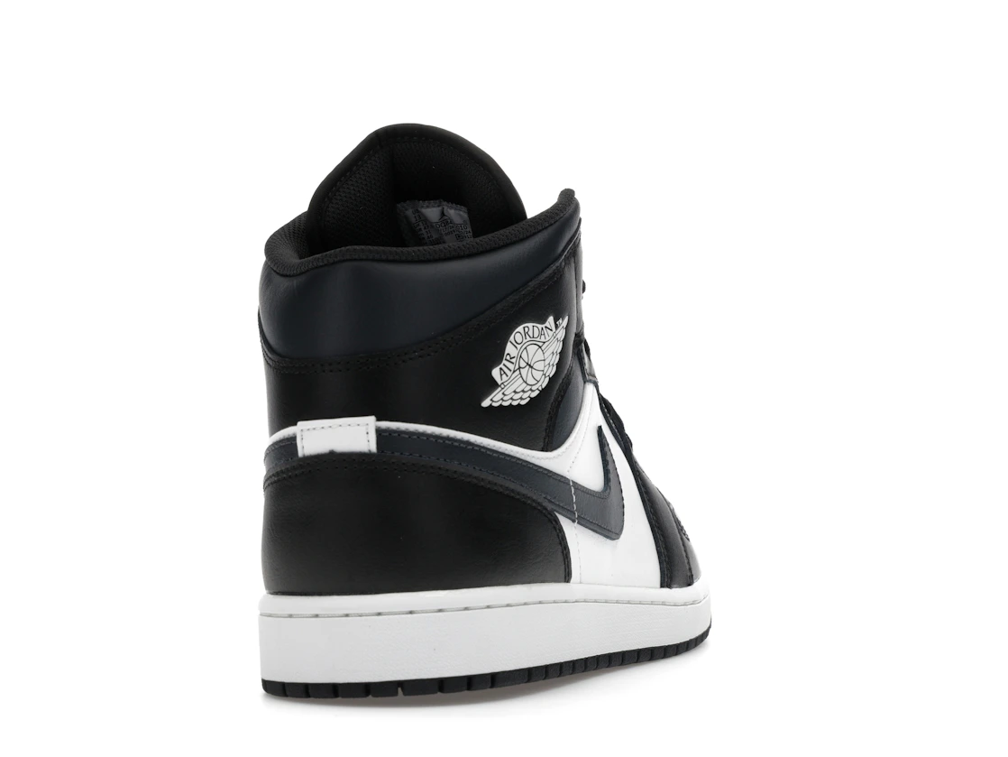 Jordan 1 Mid Off Noir Toe