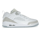 Jordan Spizike Low White Metallic Silver Barely Blue Neutral Grey
