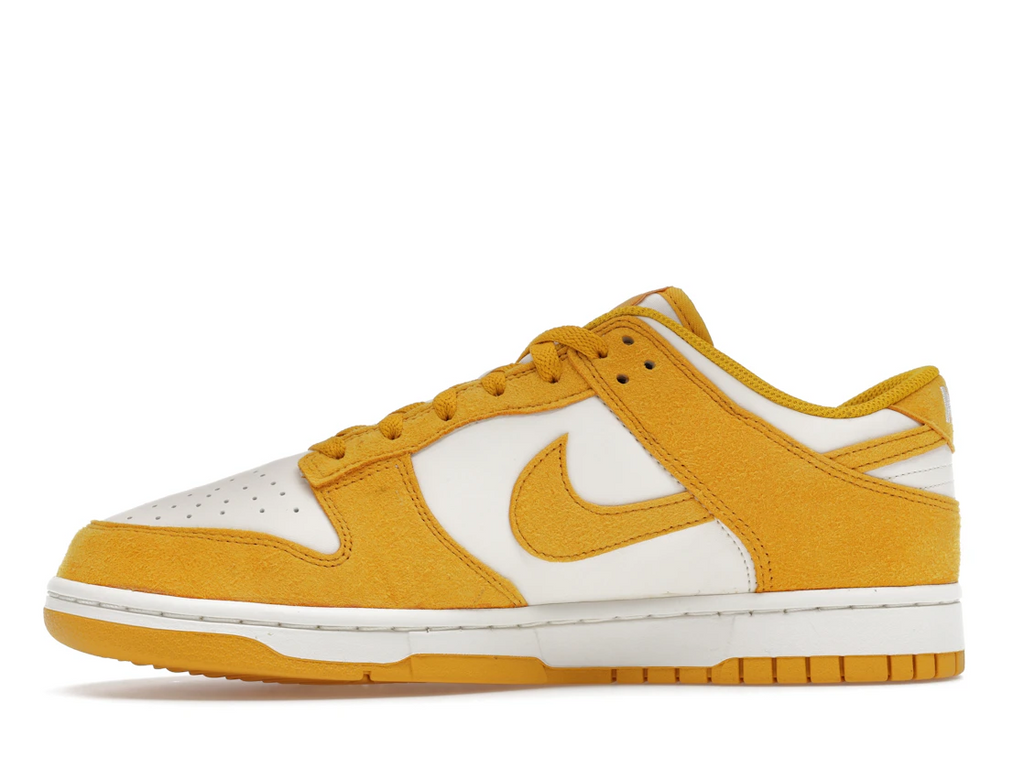 Nike Dunk Low Dark Sulfur Gold Mini Swoosh (W)