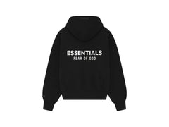 Fear of God Essentials S25 Zip-Up Hoodie Jet Black