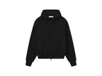 Fear of God Essentials Classic S25 Zip-Up Hoodie Glossy Jet Black