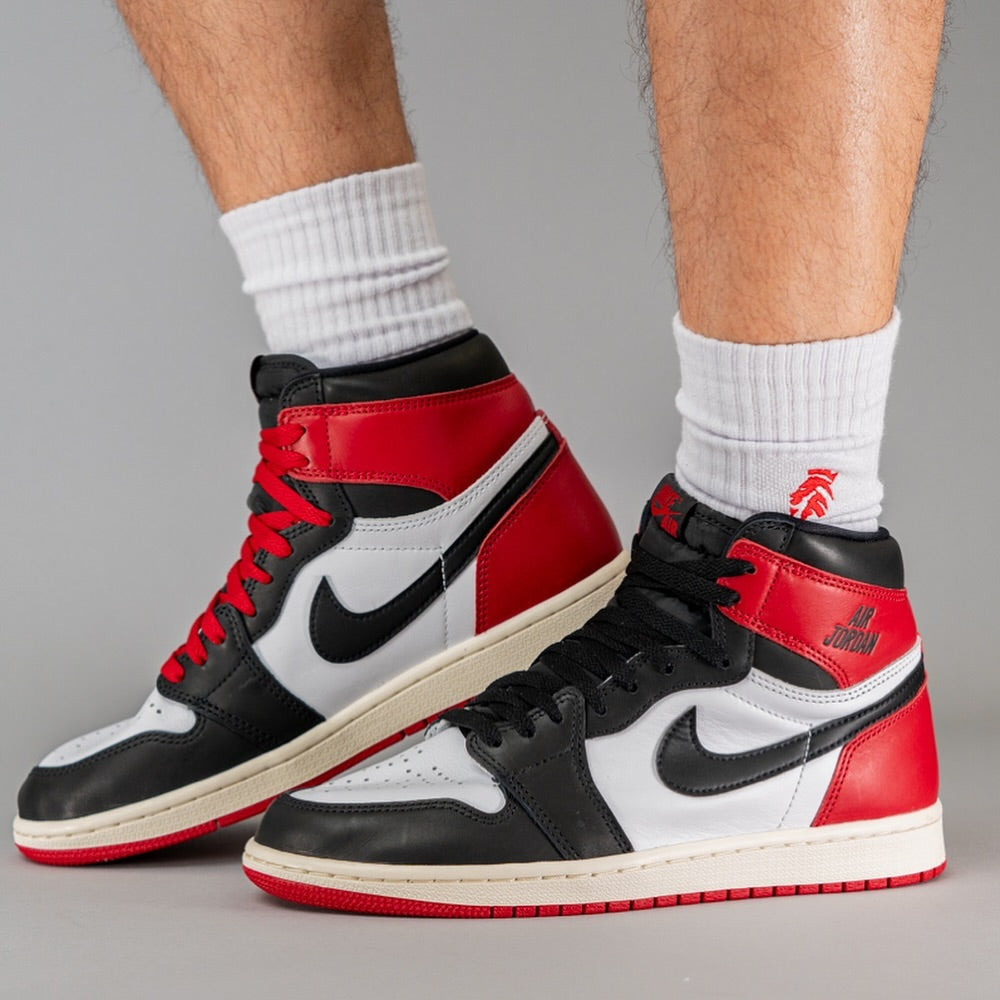 Jordan 1 Retro High OG Black Toe Reimagined