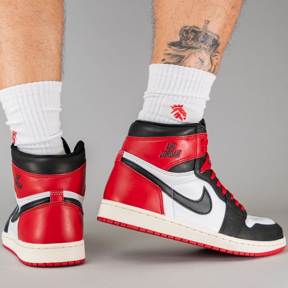 Jordan 1 Retro High OG Black Toe Reimagined