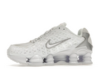 Nike Shox TL White Metallic Silver Max Orange (W)