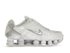 Nike Shox TL White Metallic Silver Max Orange (W)