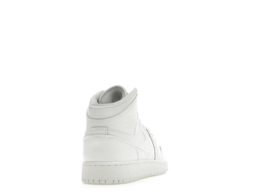 Jordan 1 Mid Triple White (2023) (GS)