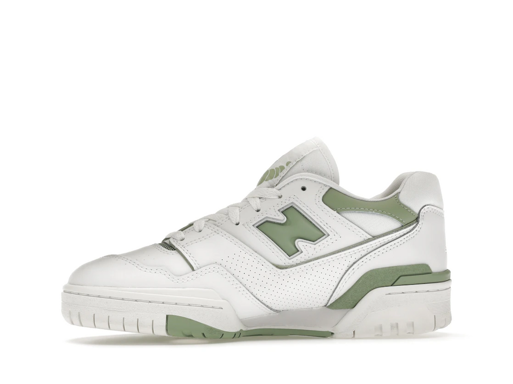 New Balance 550 White Mint Green