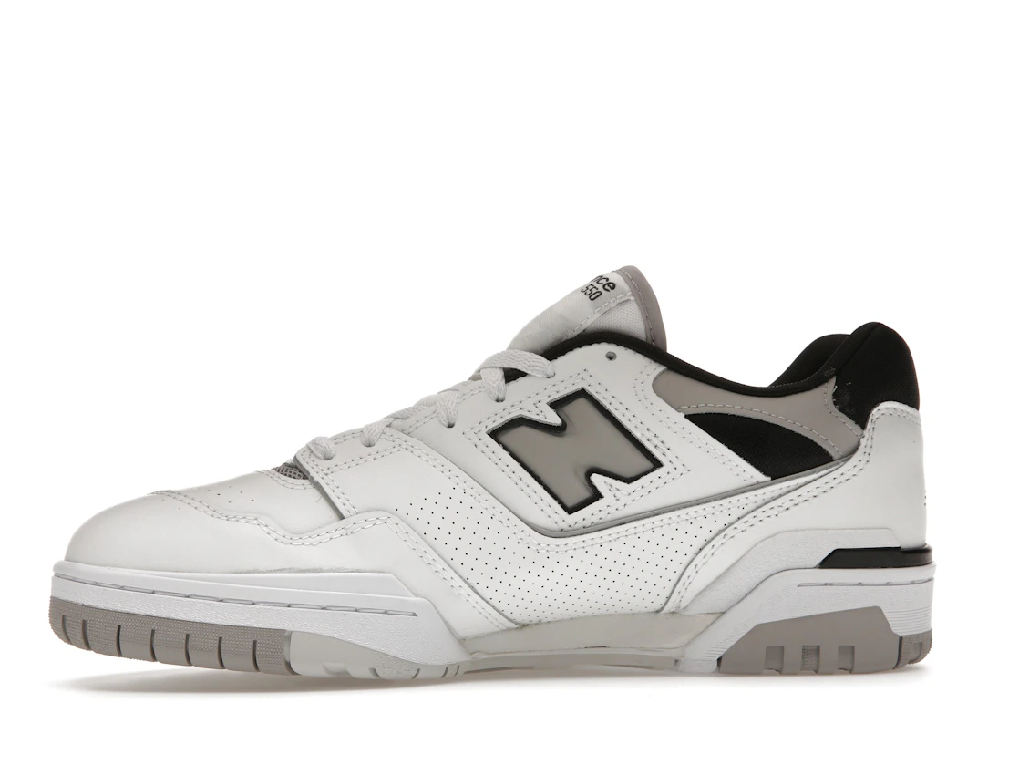 New Balance 550 White Concrete Black