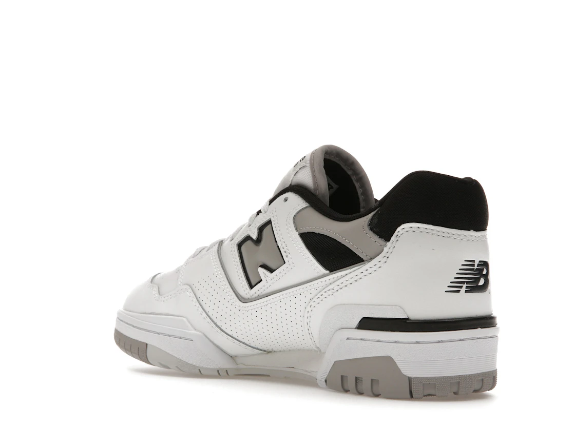 New Balance 550 White Concrete Black