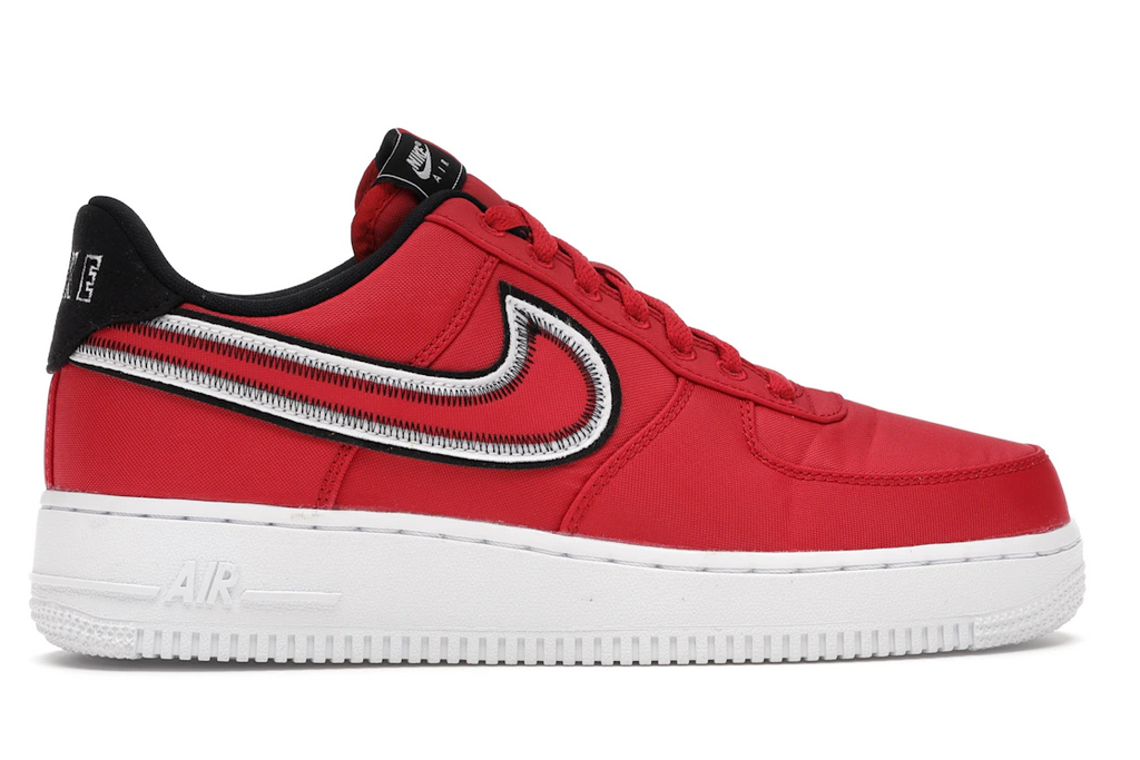 Nike Air Force 1 Low Reverse Stitch University Red