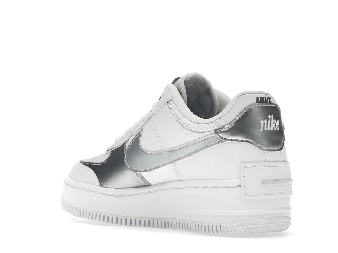 Nike Air Force 1 Low Shadow White Pure Platinum Metallic Silver (W)